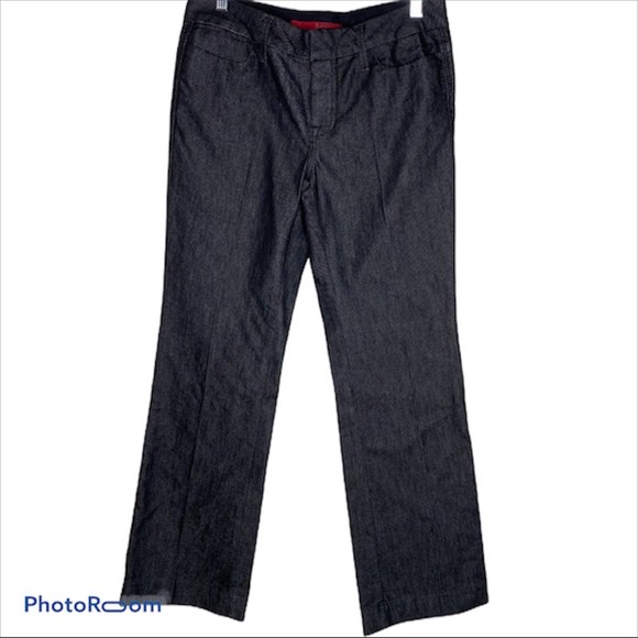 Banana Republic Denim - Banana Republic Black Trouser Jeans 6P